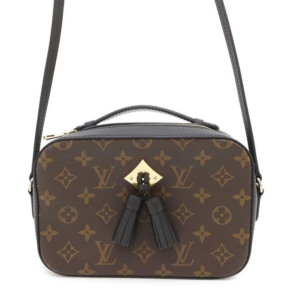 LOUIS VUITTON Black Monogram Shoulder Bag - Picture 1 of 11
